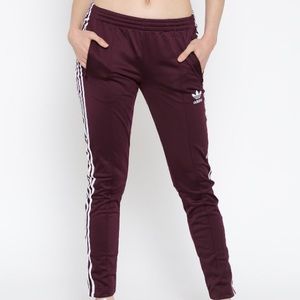 Adidas Original Woman’s Track Pants Maroon